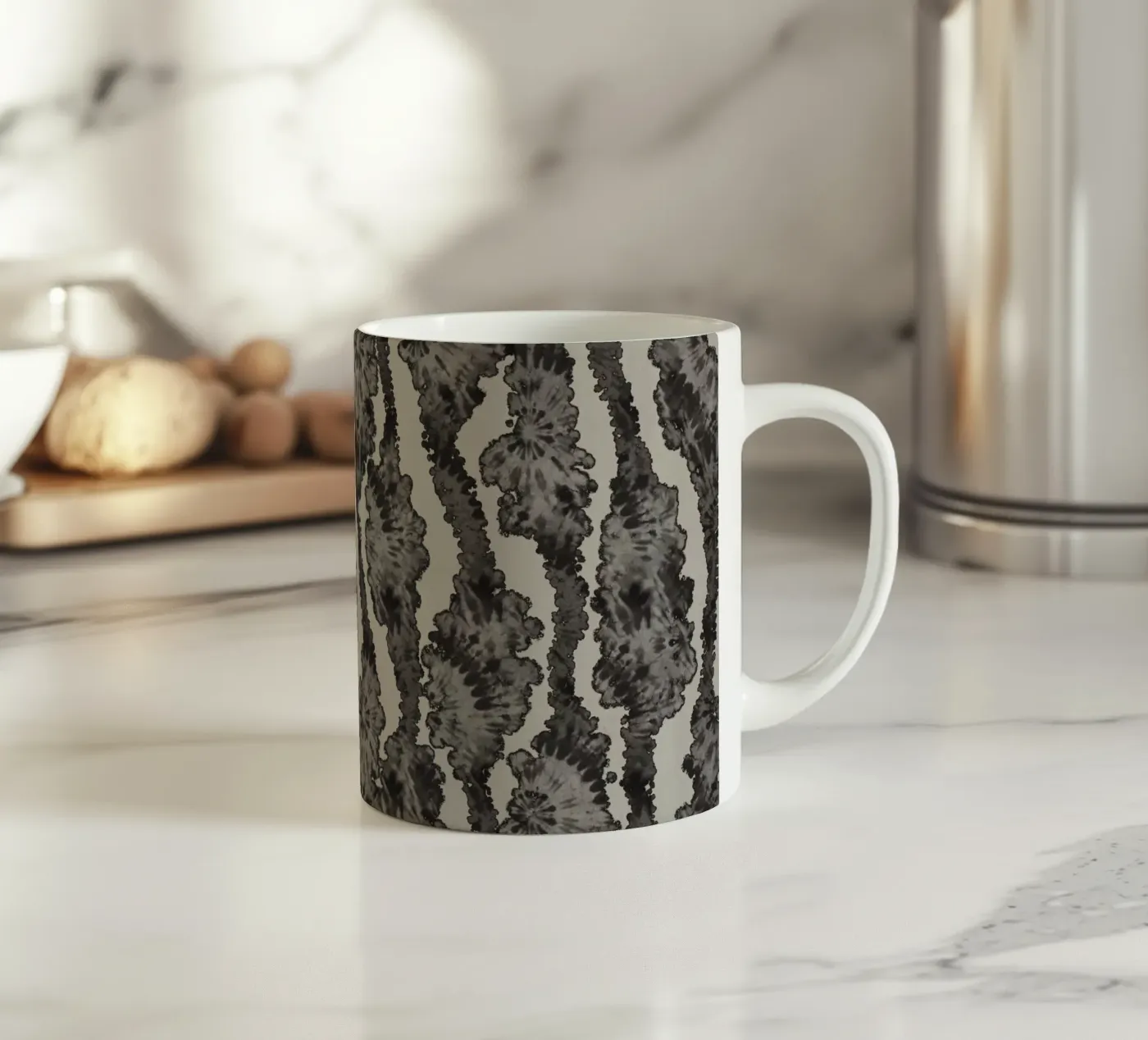 Pattern No 184 ceramic mug by treechild