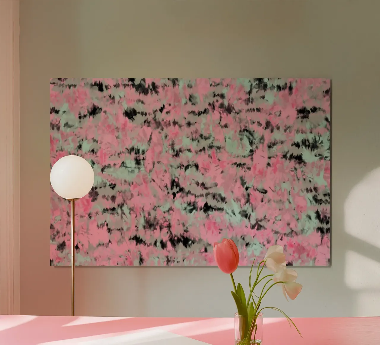 Pattern No 186 poster con telaio in plastica da treechild