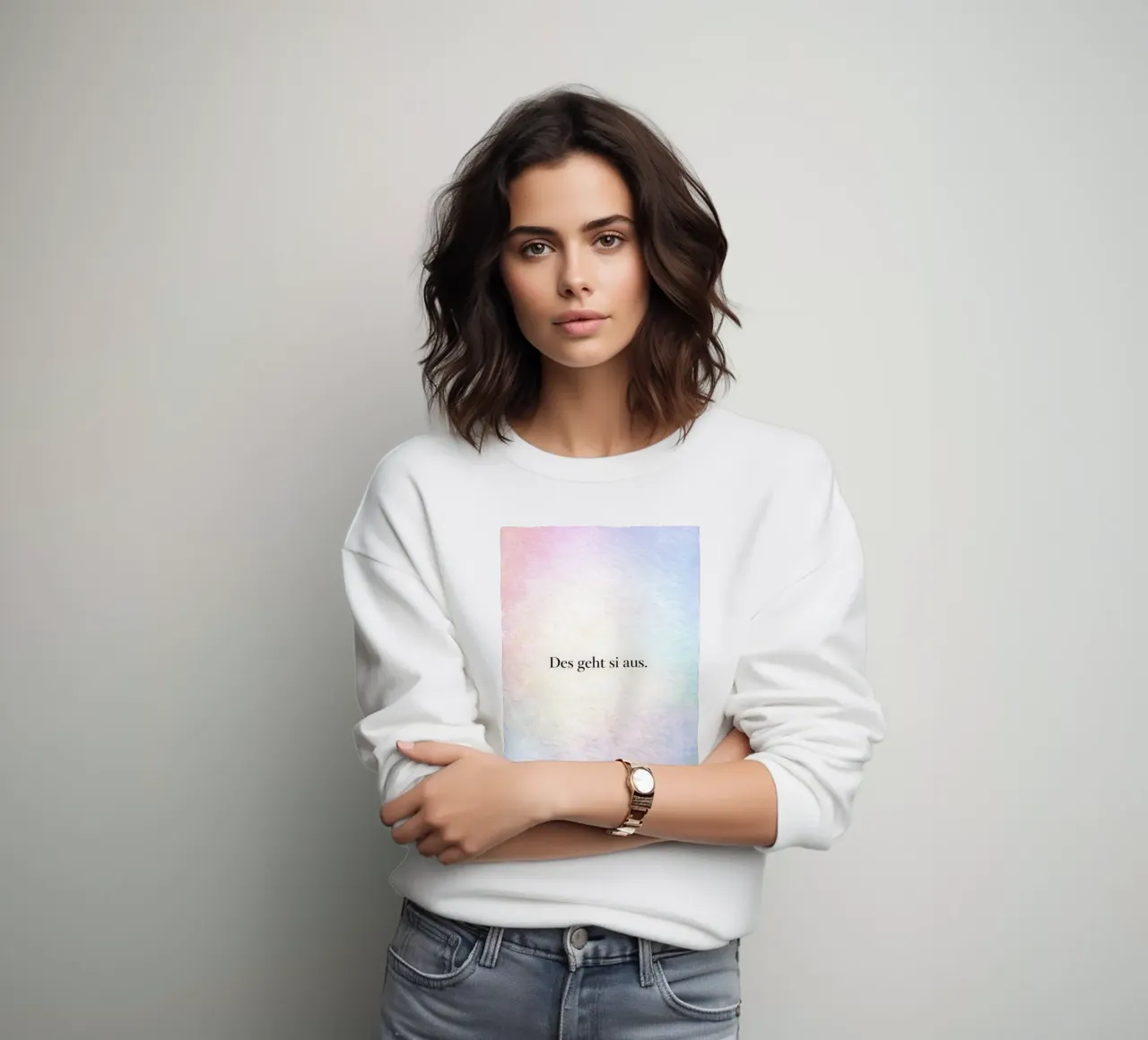 Bavarian Calm sweatshirt by JUNIQERIN photography by Dorothea Baur