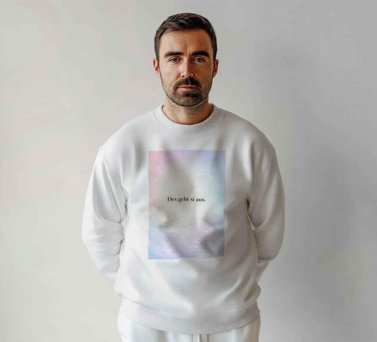 Bavarian Calm sweatshirt by JUNIQERIN photography by Dorothea Baur