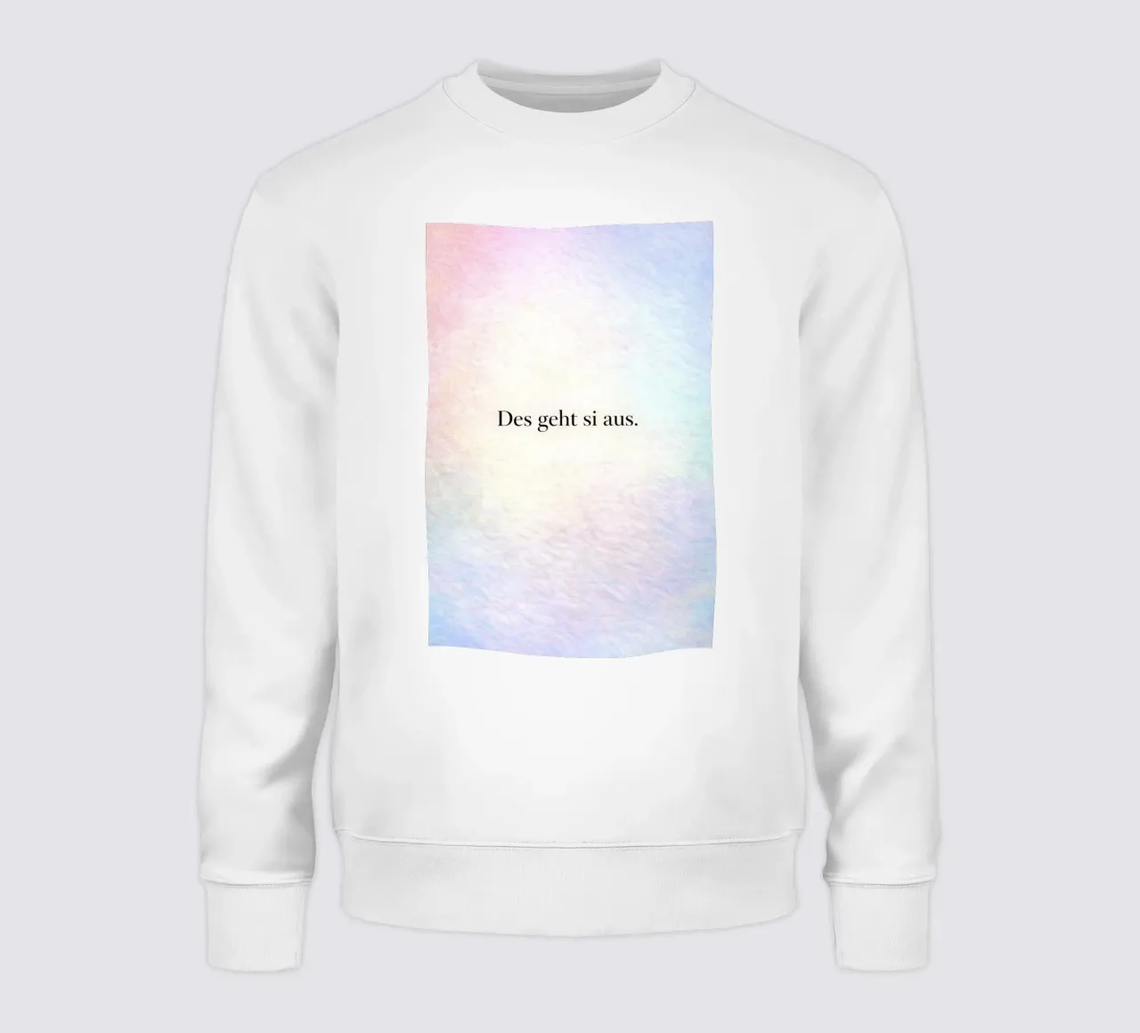 Bavarian Calm sweatshirt by JUNIQERIN photography by Dorothea Baur