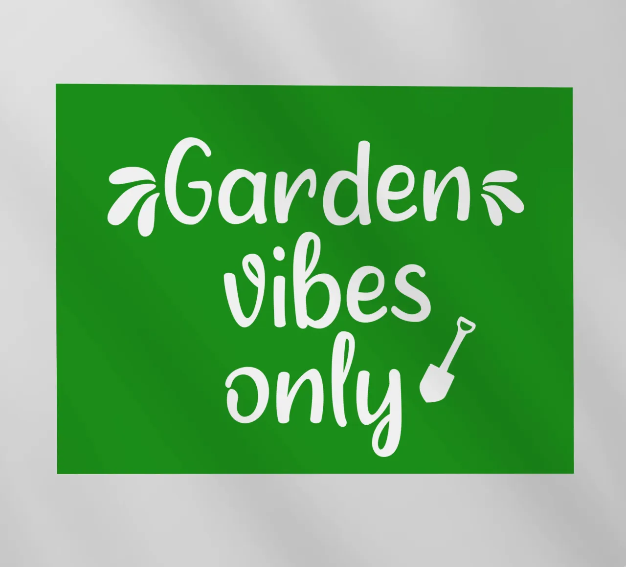 Garden vibes only pellicola backlit da mygreenvalue