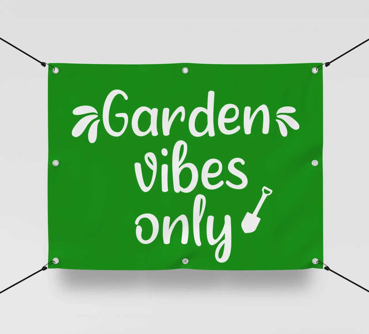 Garden vibes only telo in pvc da mygreenvalue