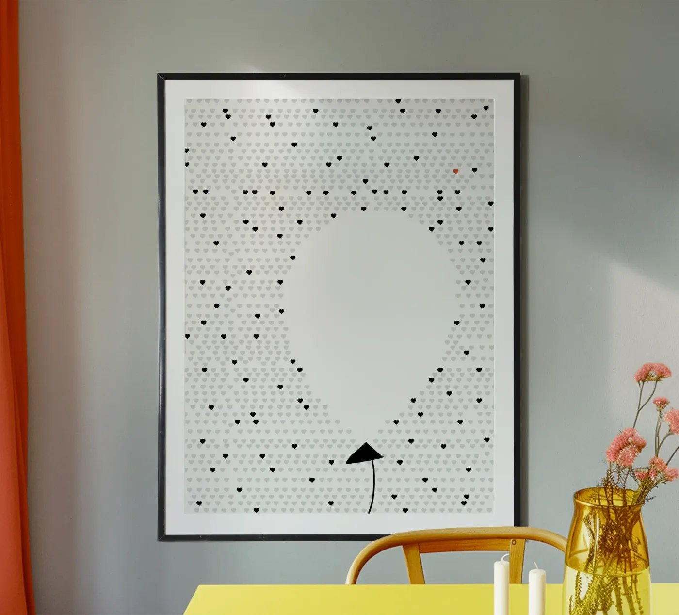 Balloon poster by by elle arts