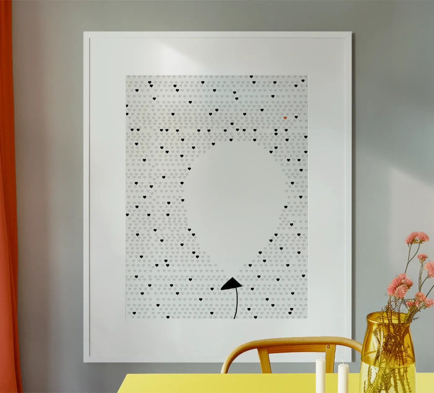 Balloon poster by by elle arts