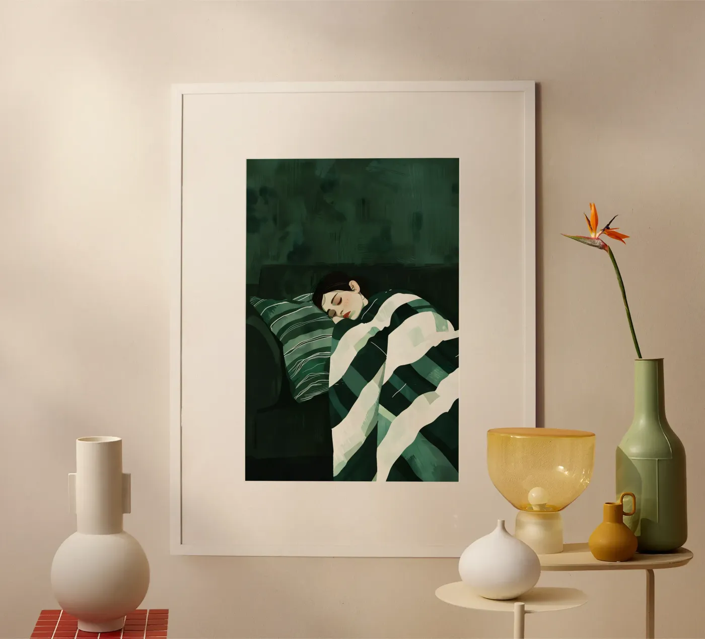 Emerald Rest Poster von Mosaic Dialogue