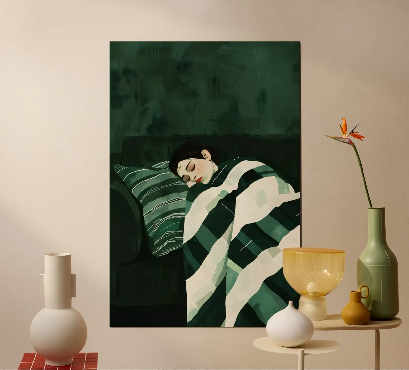 Emerald Rest Poster von Mosaic Dialogue