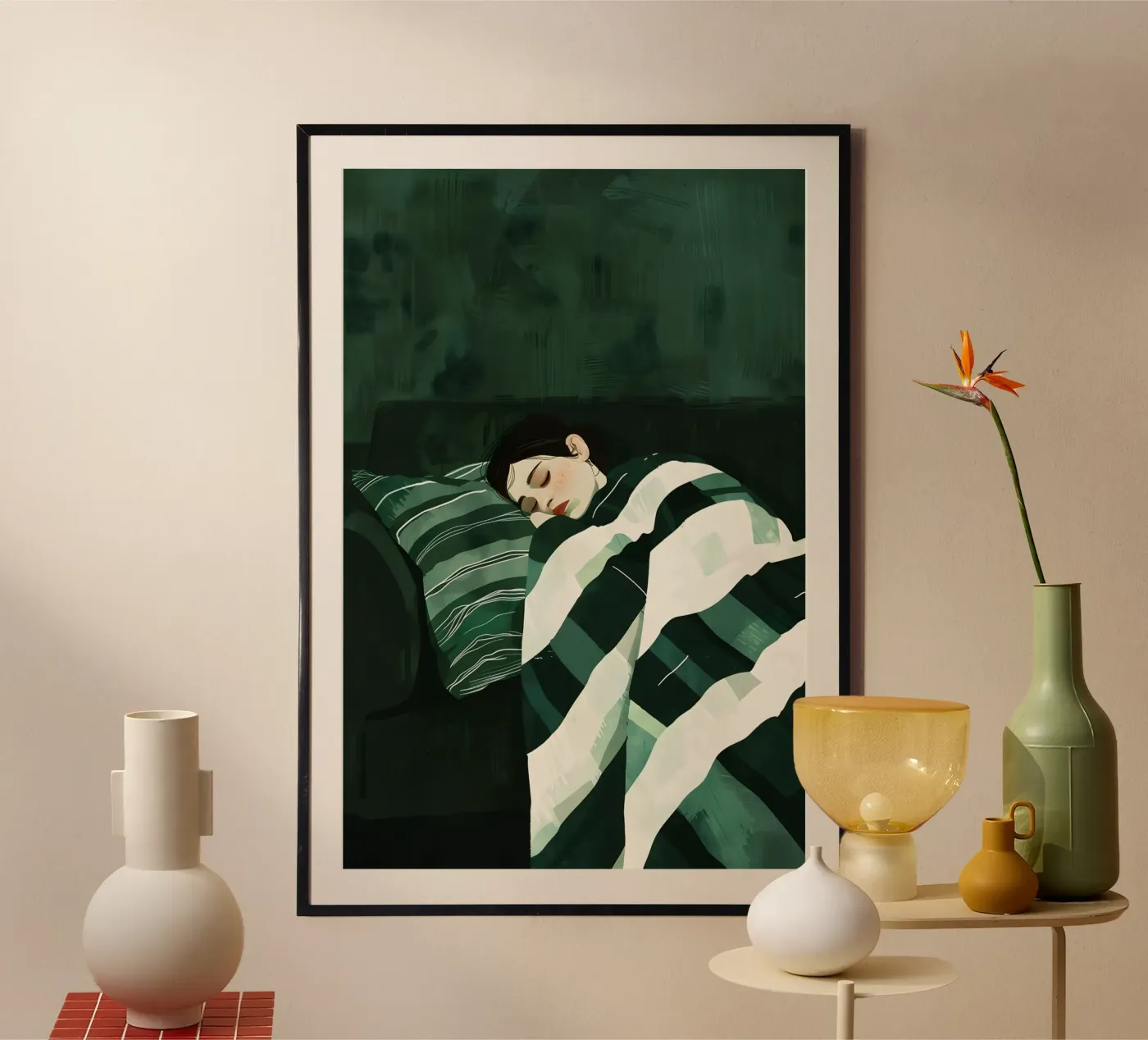 Emerald Rest Poster von Mosaic Dialogue