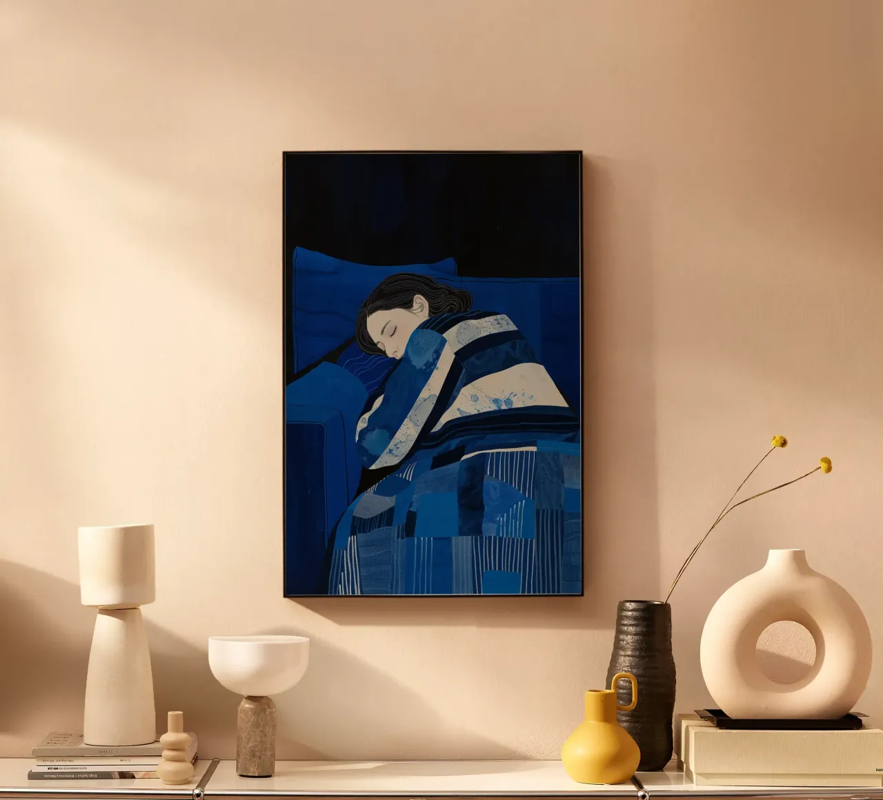 Deep Blue Rest plexiglass da Mosaic Dialogue