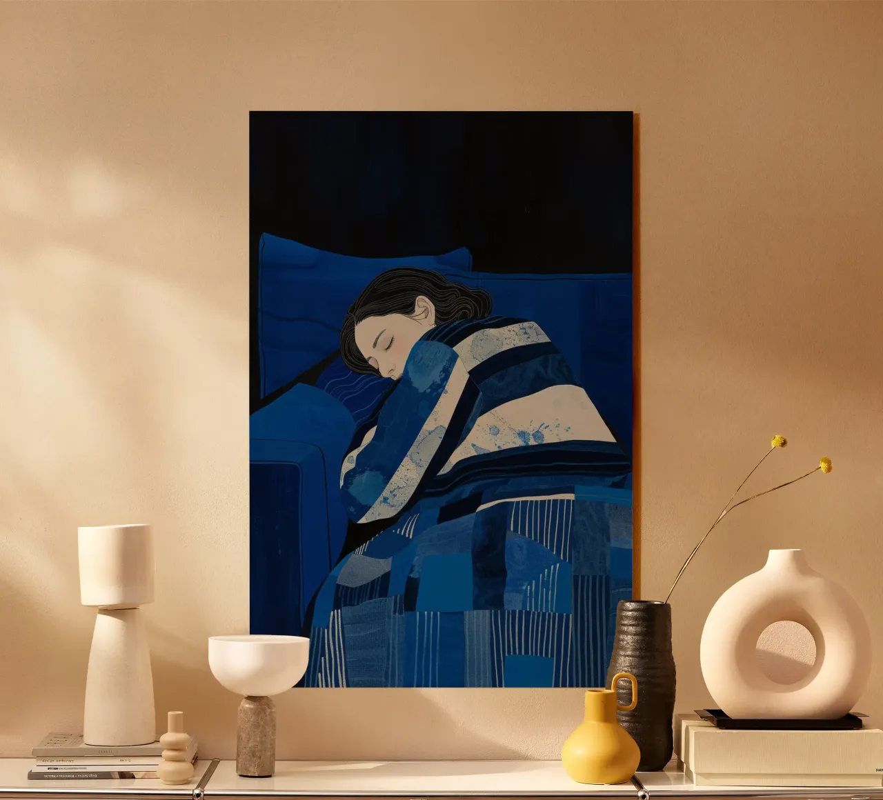 Deep Blue Rest plexiglass da Mosaic Dialogue