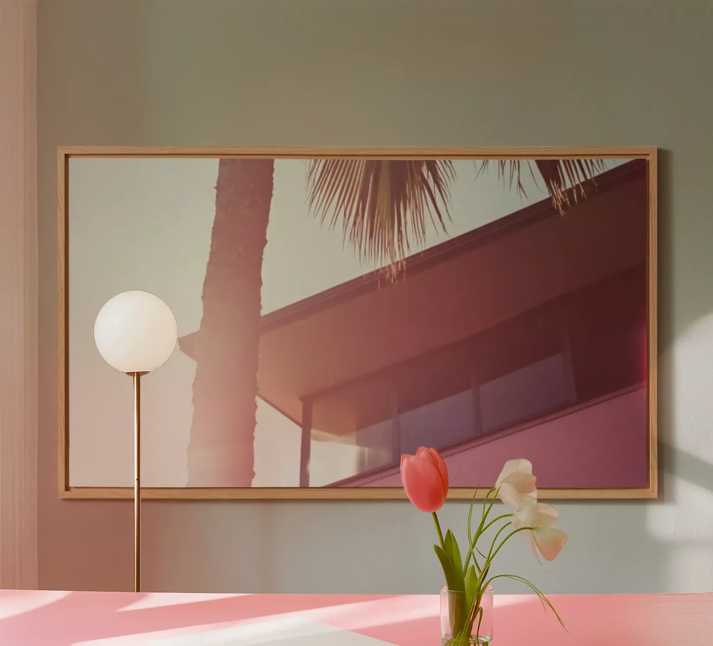 44 forex-plaat van Pink California | Affiches & Posters