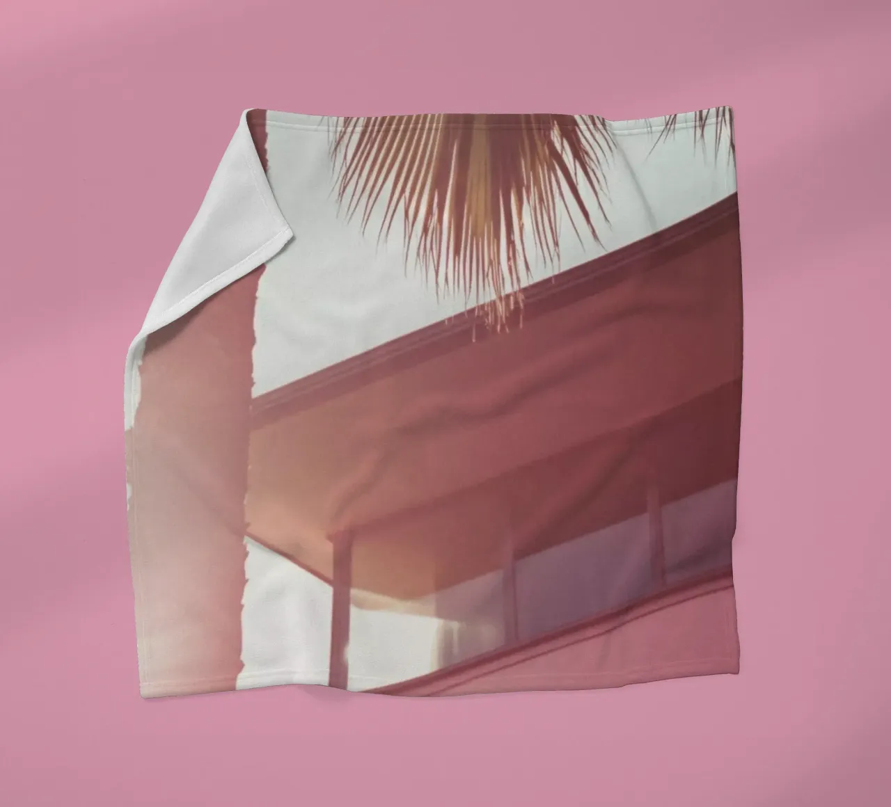 44 fleecedeken van Pink California | Affiches & Posters