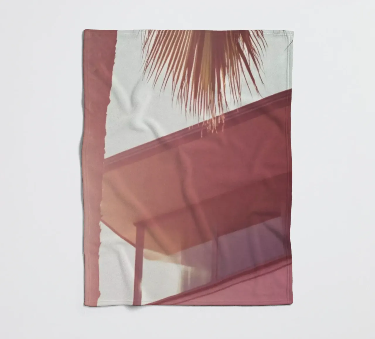 44 fleecedeken van Pink California | Affiches & Posters