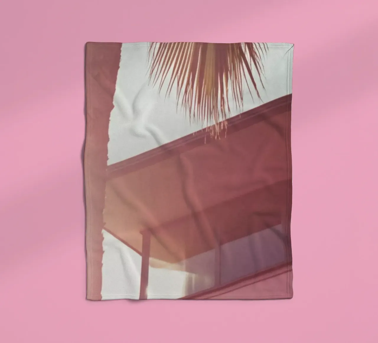 44 fleecedeken van Pink California | Affiches & Posters