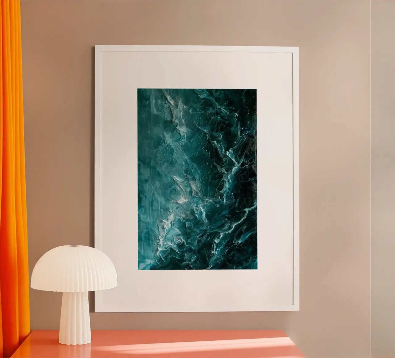 Deep Currents poster van Mosaic Dialogue