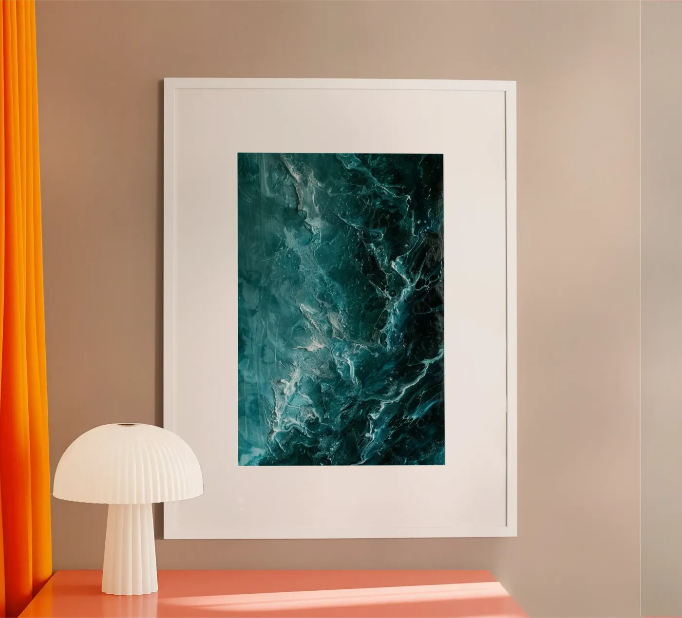 Deep Currents poster van Colormenta