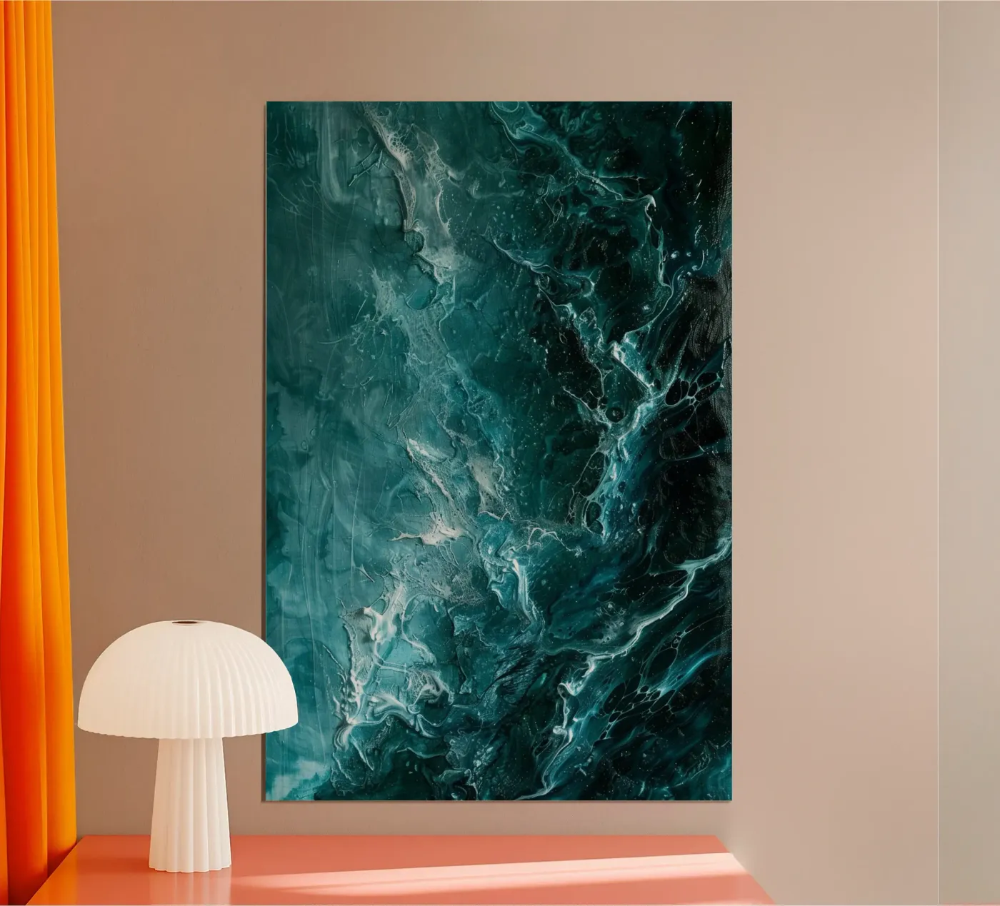 Deep Currents poster van Colormenta