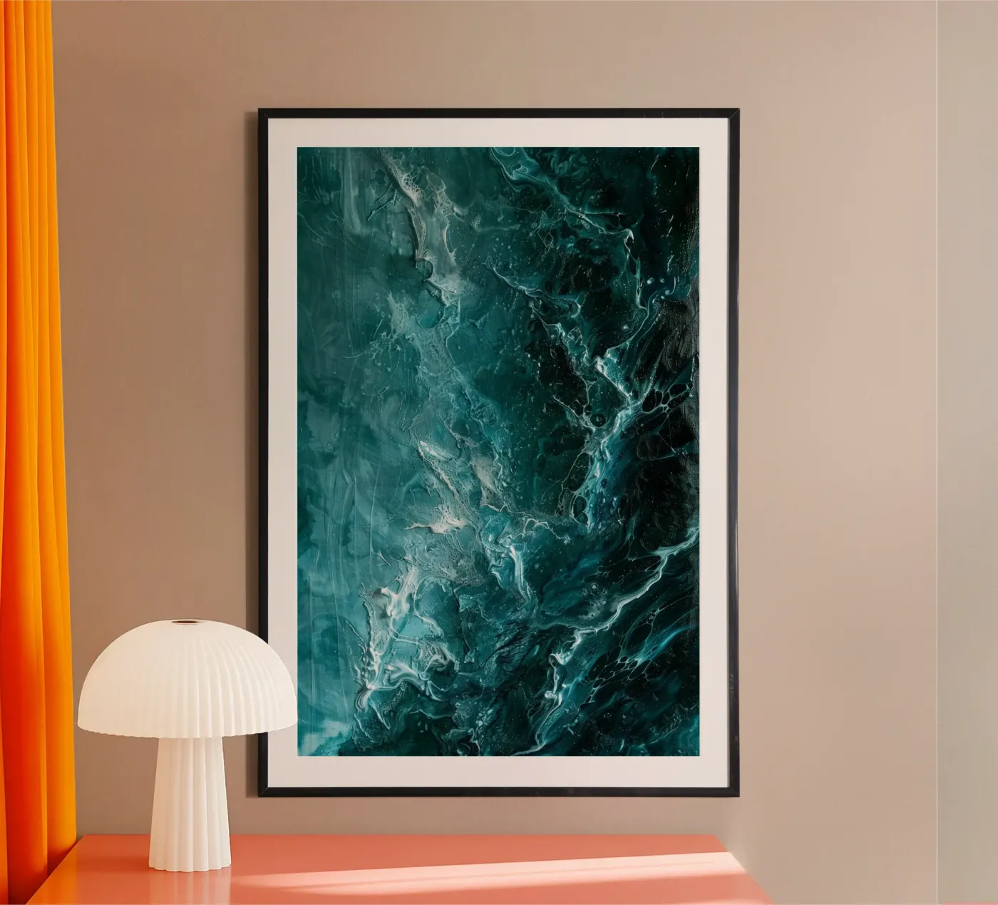 Deep Currents poster van Colormenta