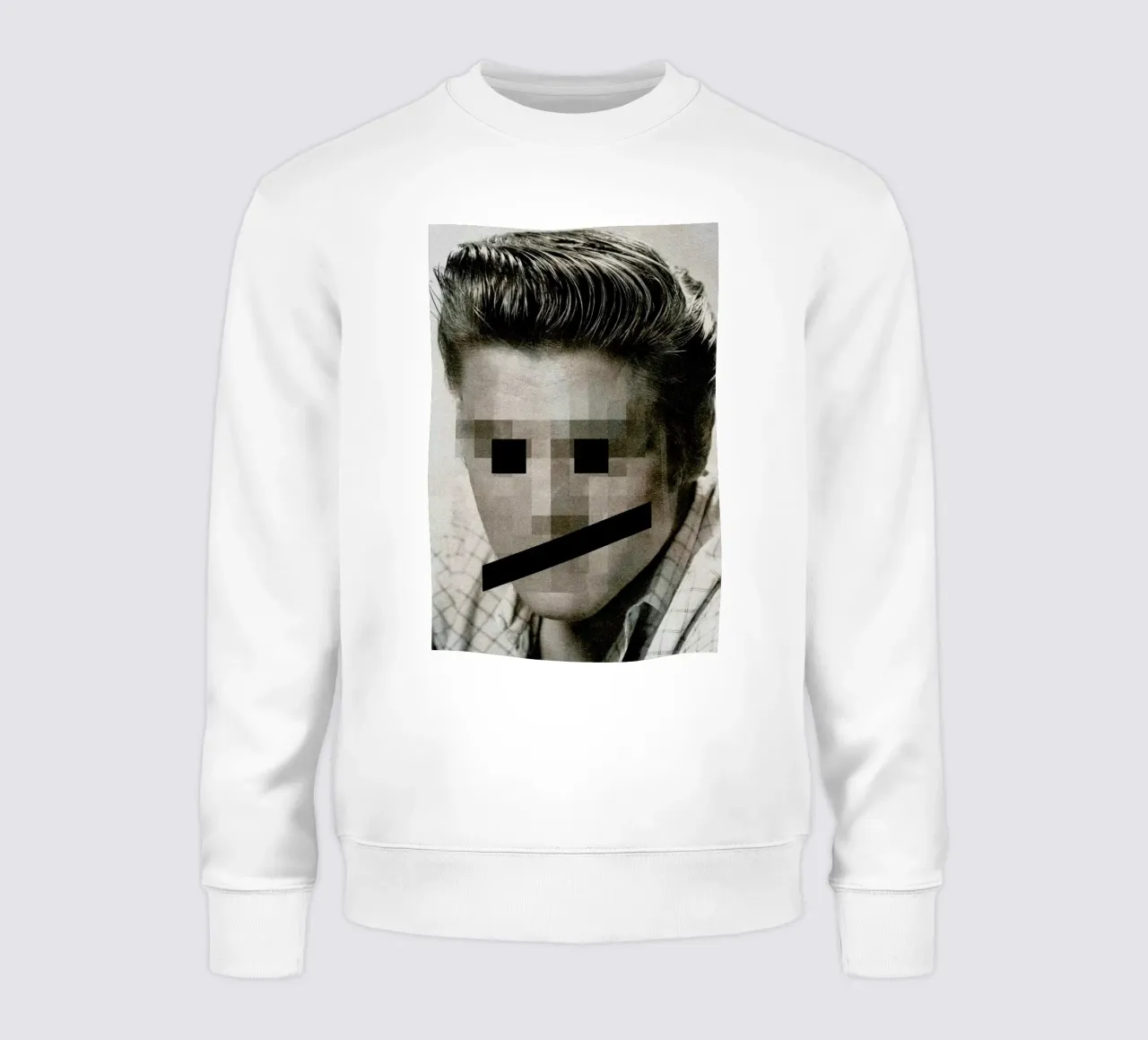 Retro Pop Emoticons Elvis sudadera de Butcher Billy