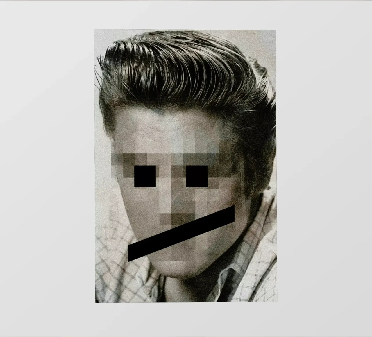 Retro Pop Emoticons Elvis pellicola backlit da Butcher Billy