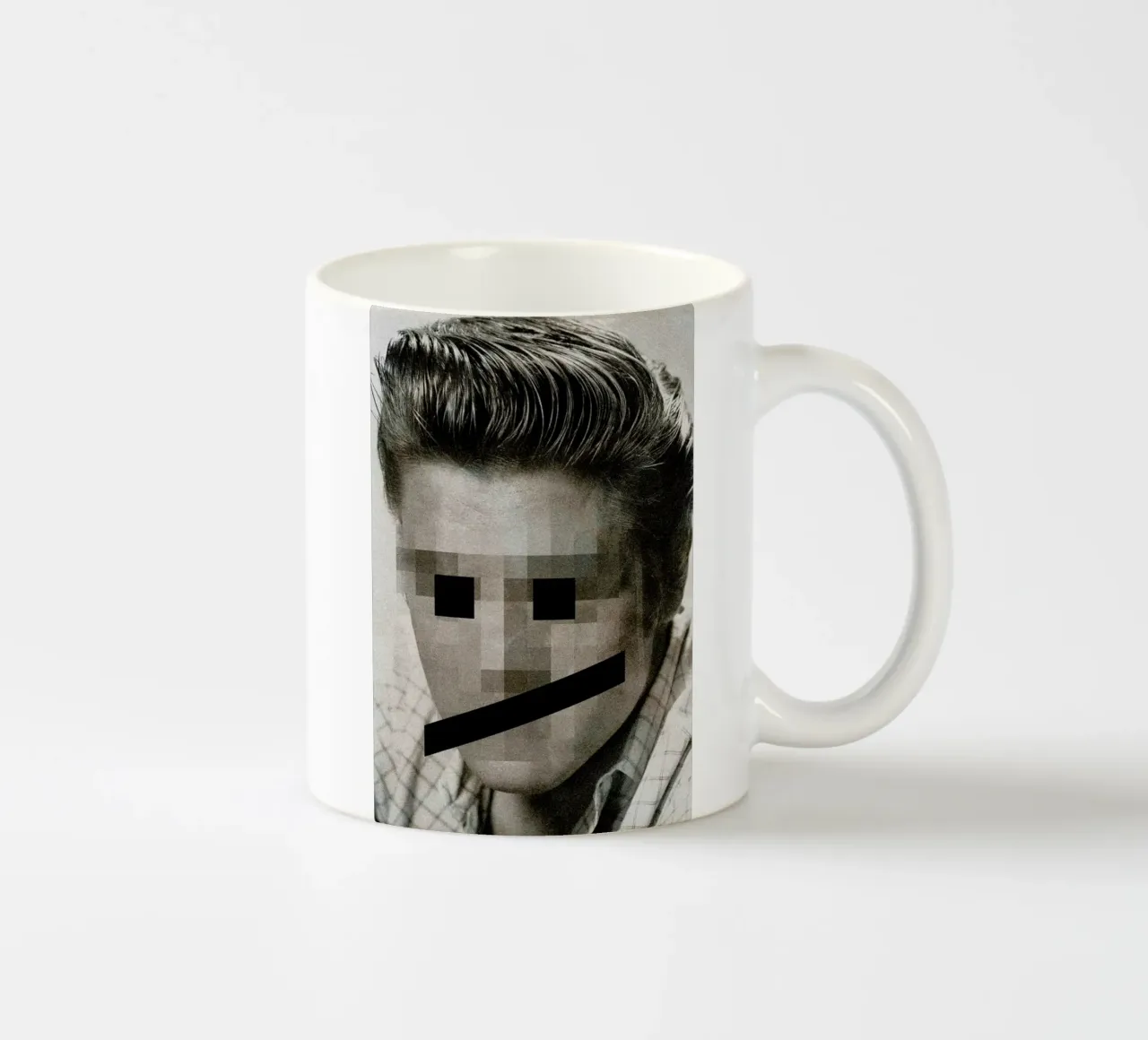 Retro Pop Emoticons Elvis tazza in ceramica da Butcher Billy