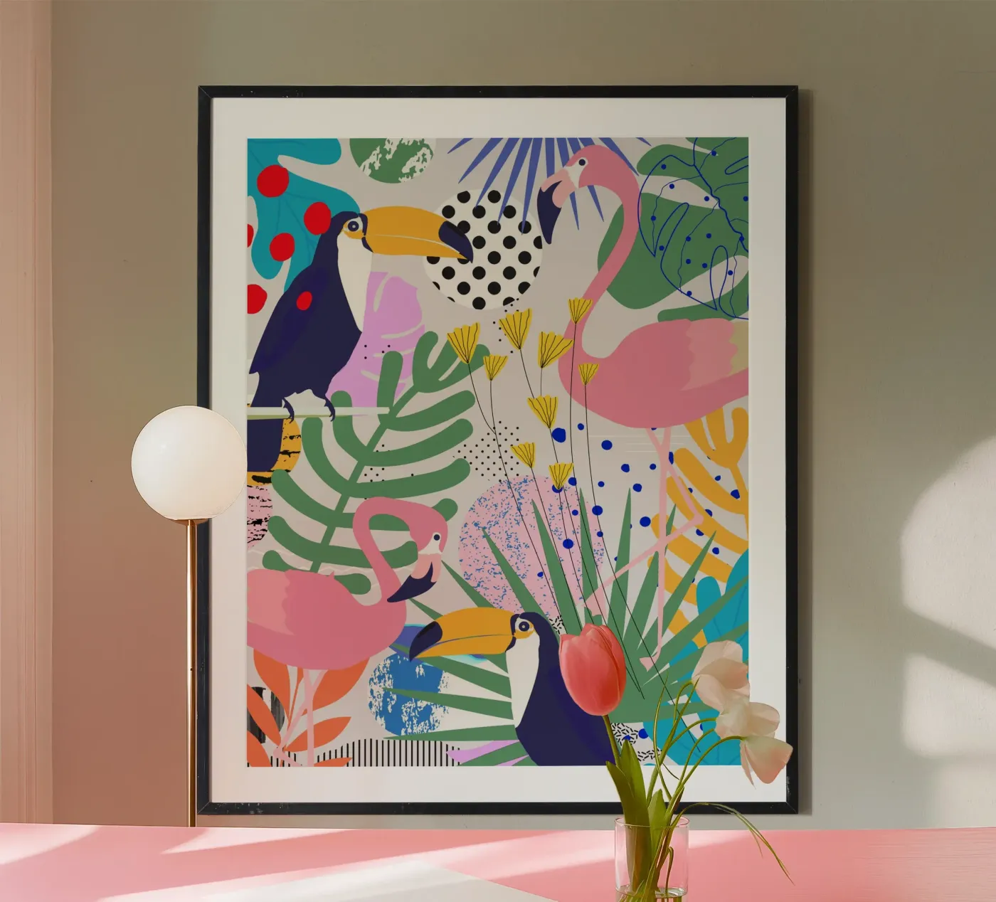 Tropical Spring poster by 83oranges.com