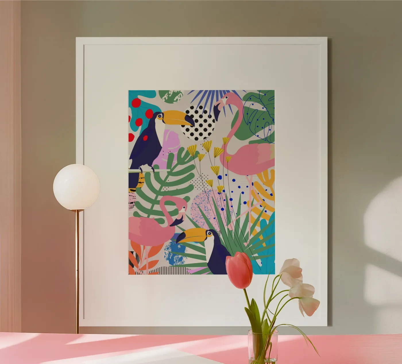 Tropical Spring poster by 83oranges.com
