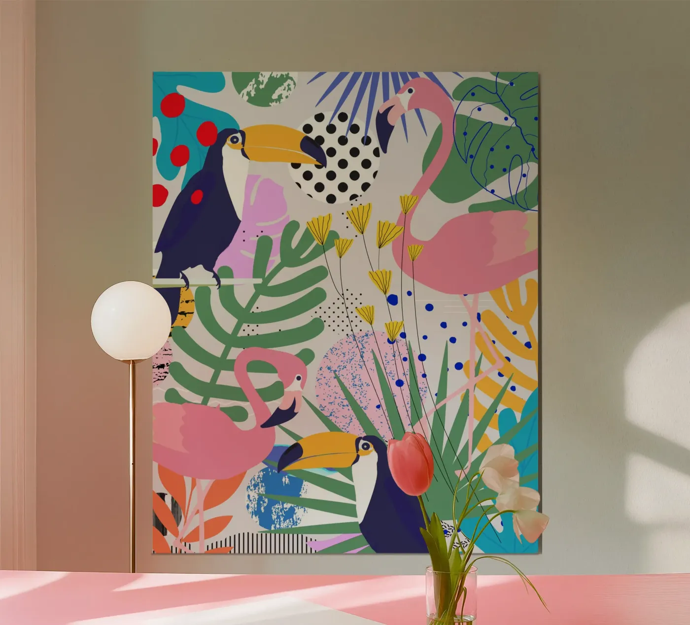 Tropical Spring poster by 83oranges.com