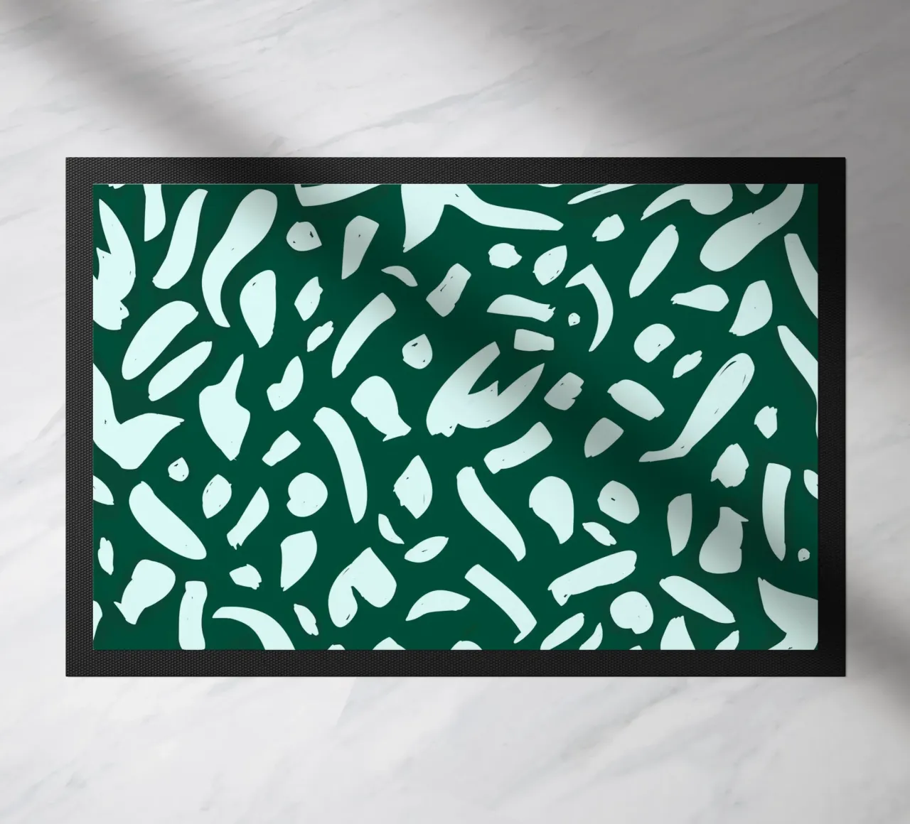 Deep Emerald doormat by 83oranges.com