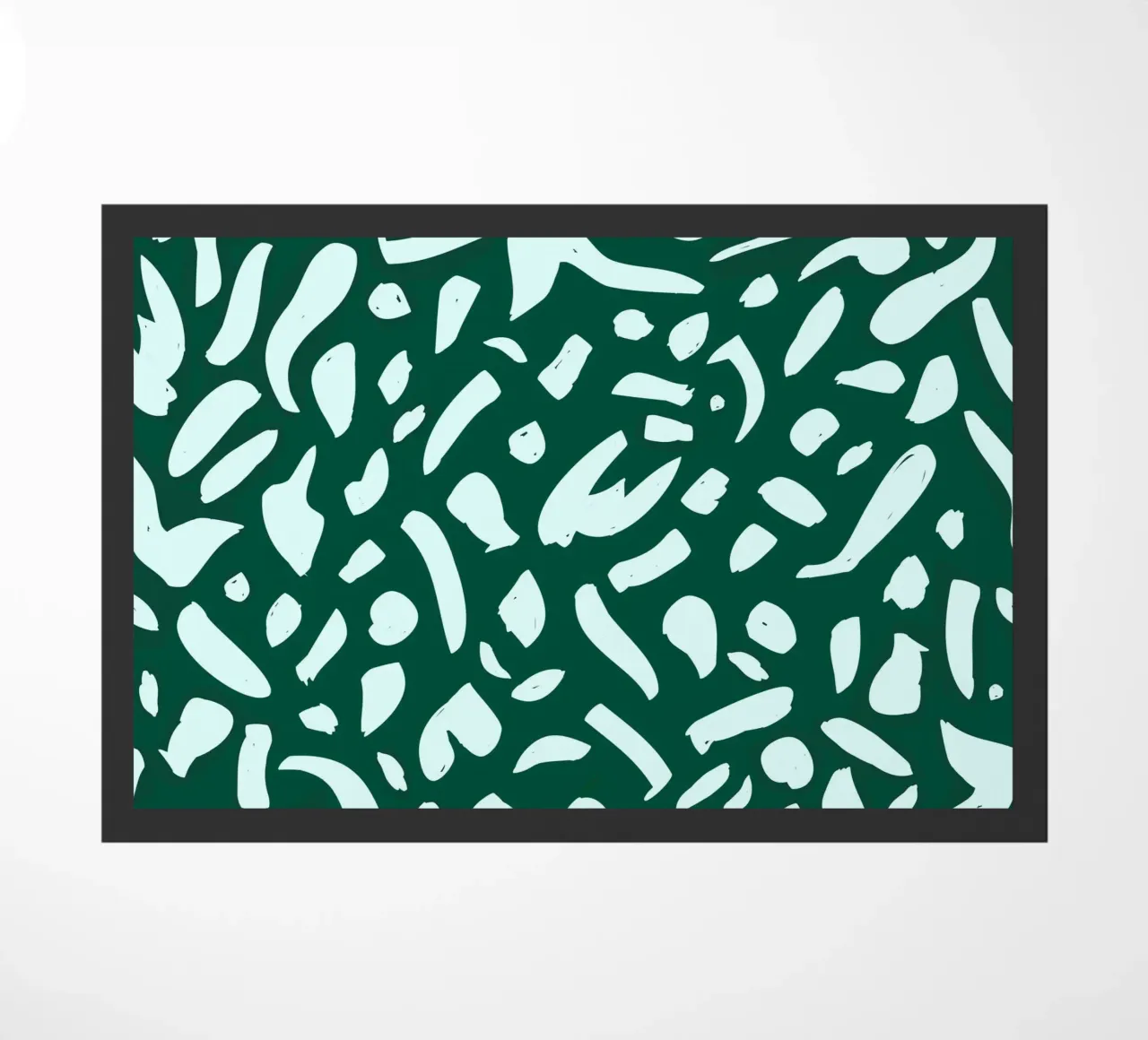 Deep Emerald doormat by 83oranges.com