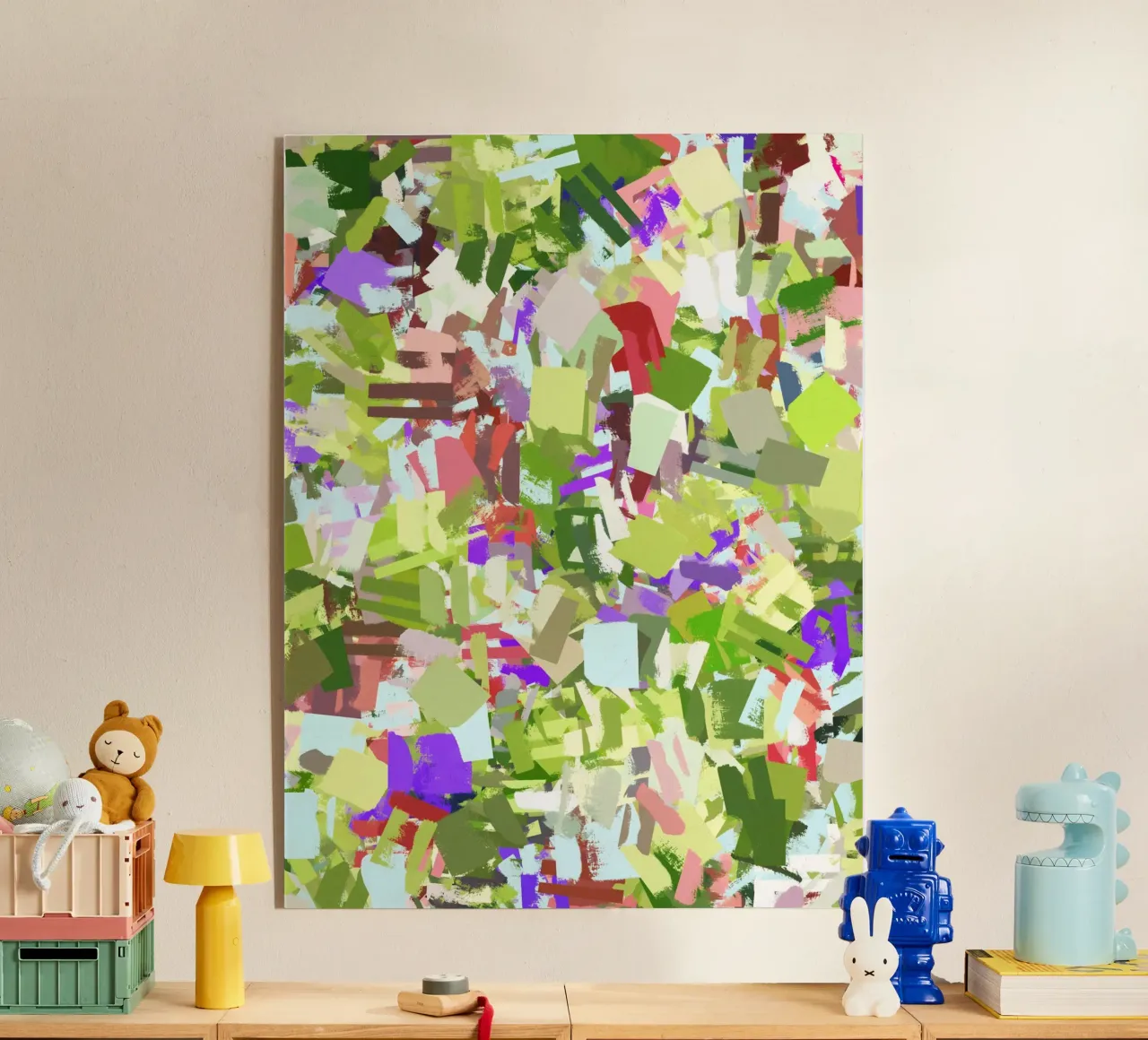 Freschezza verde plexiglass da 83oranges.com