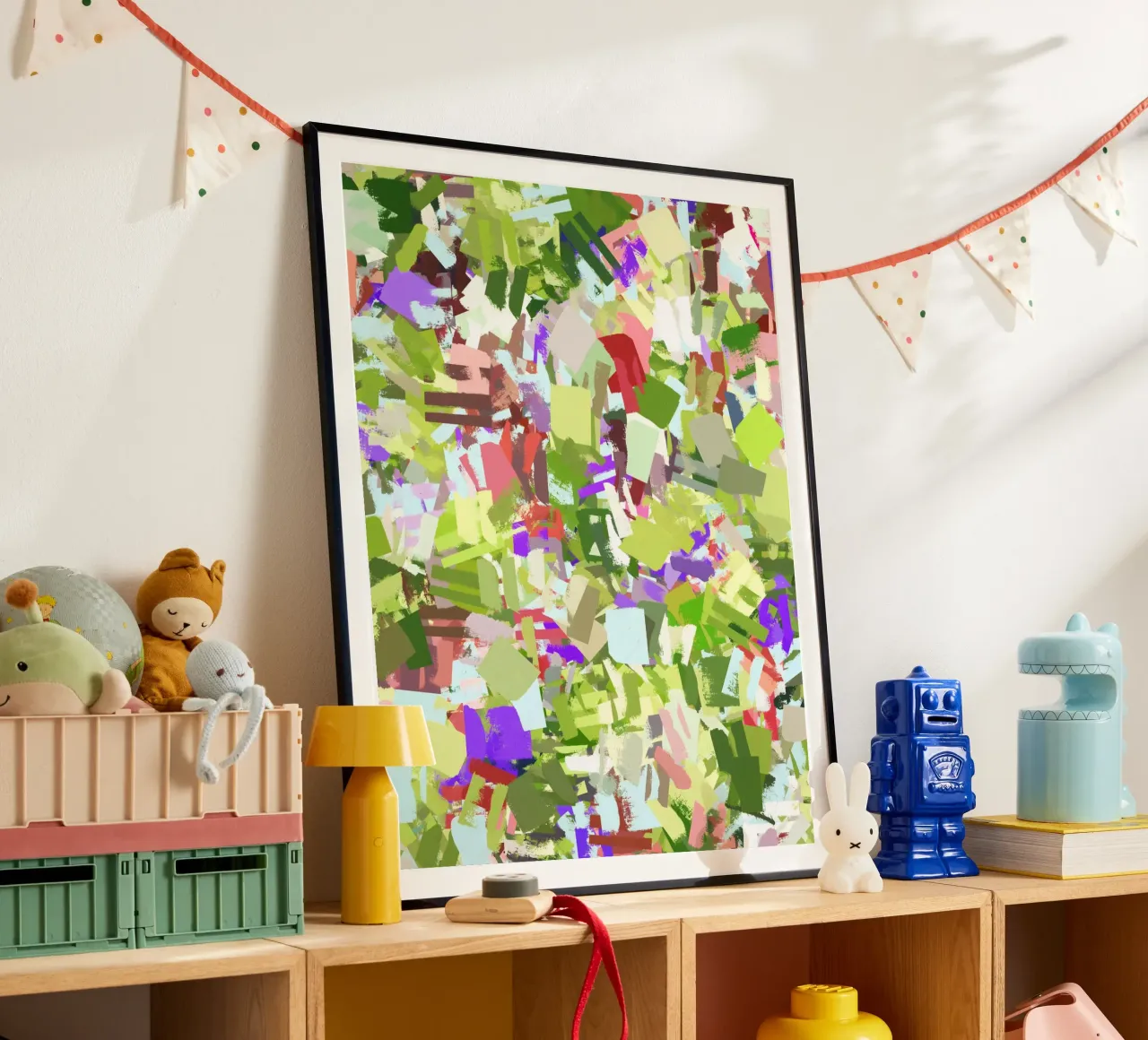 Green Freshness poster by 83oranges.com