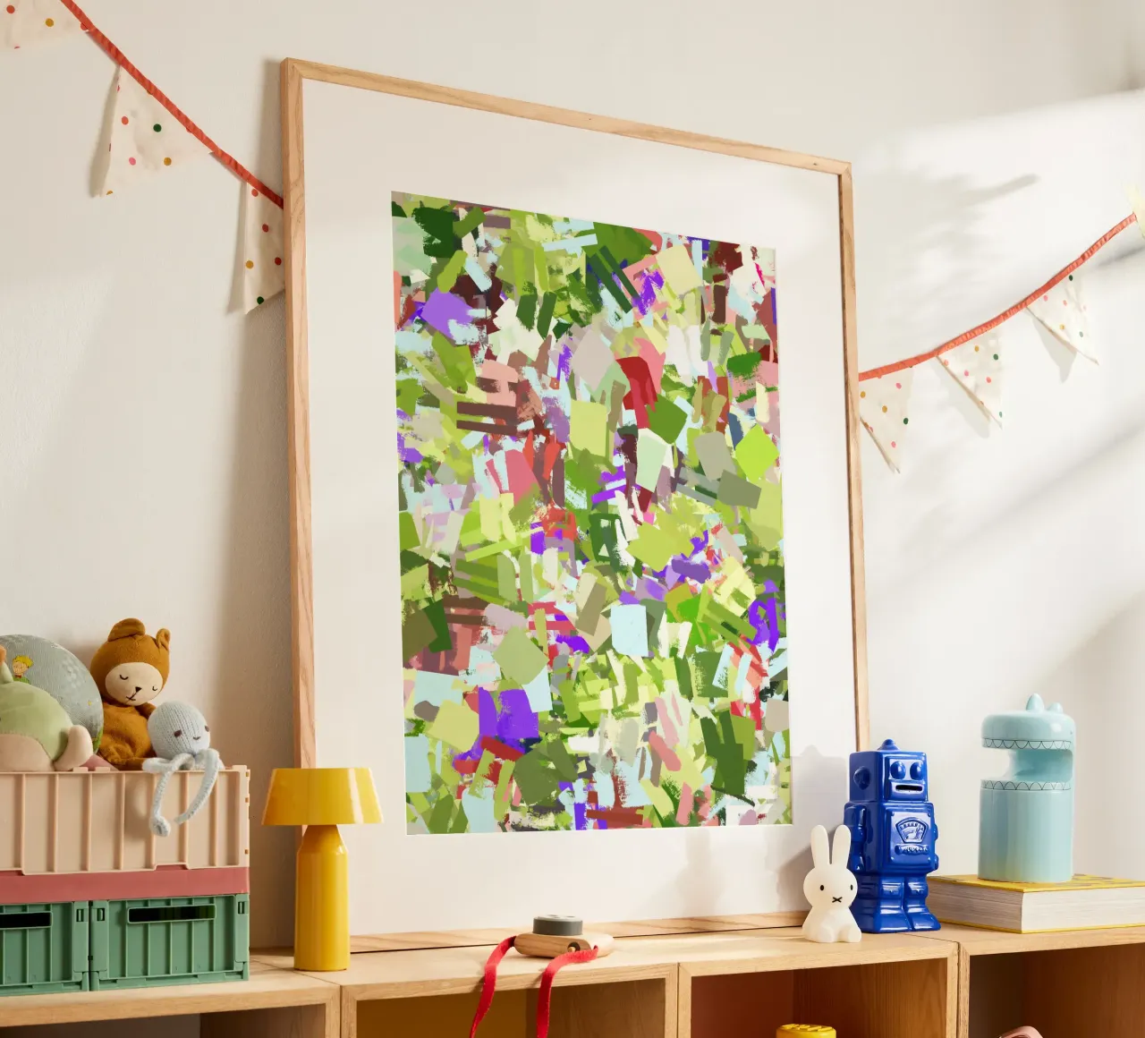 Green Freshness poster by 83oranges.com