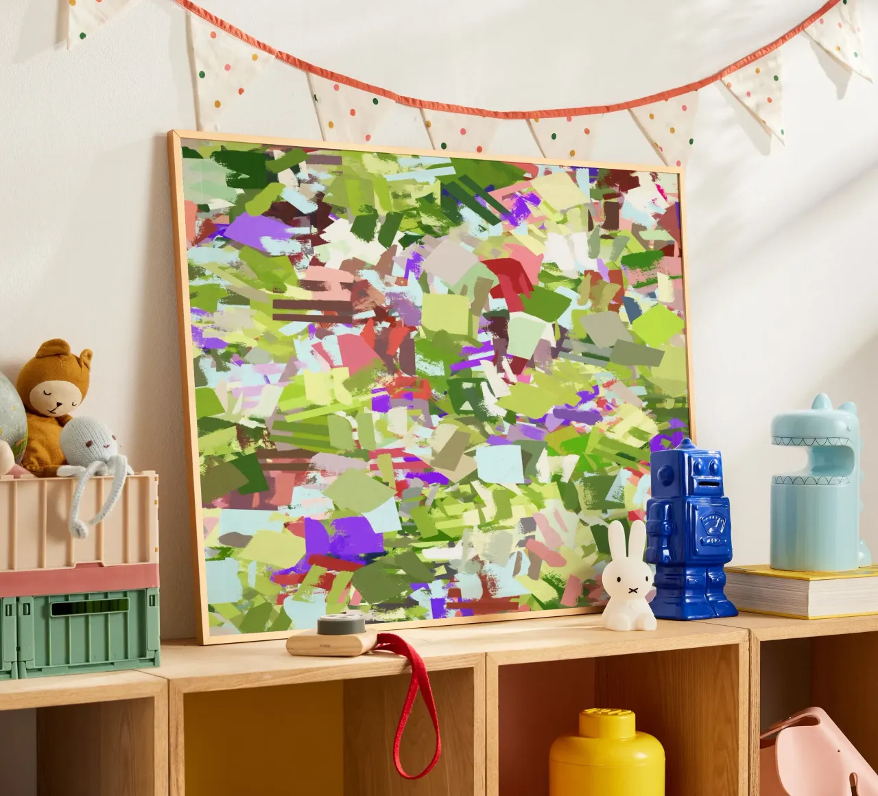 Green Freshness poster by 83oranges.com