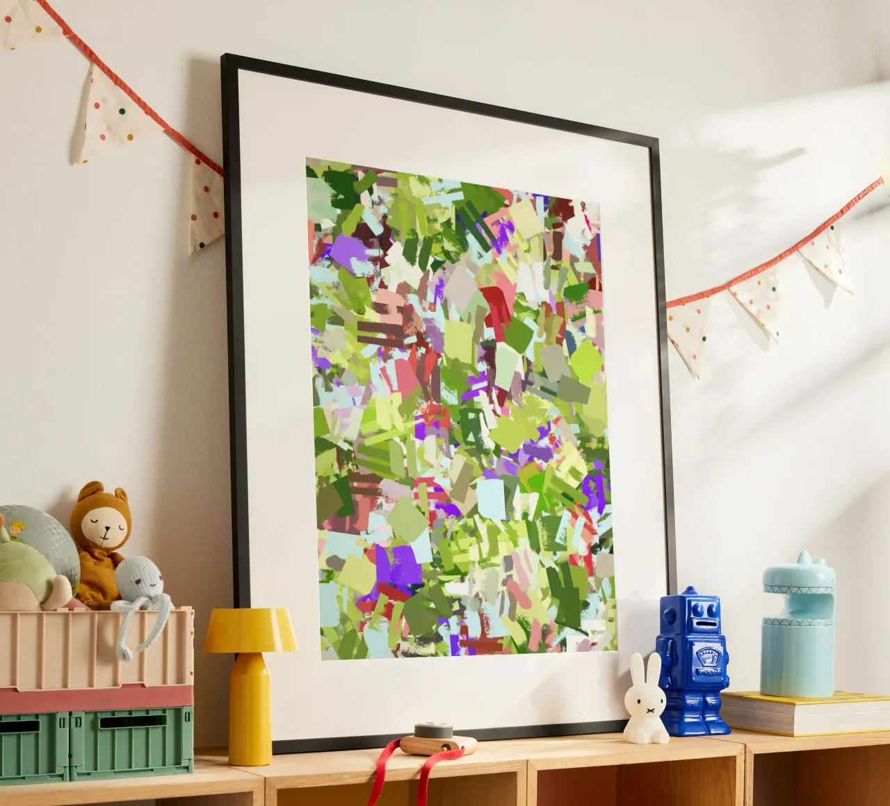 Green Freshness poster by 83oranges.com