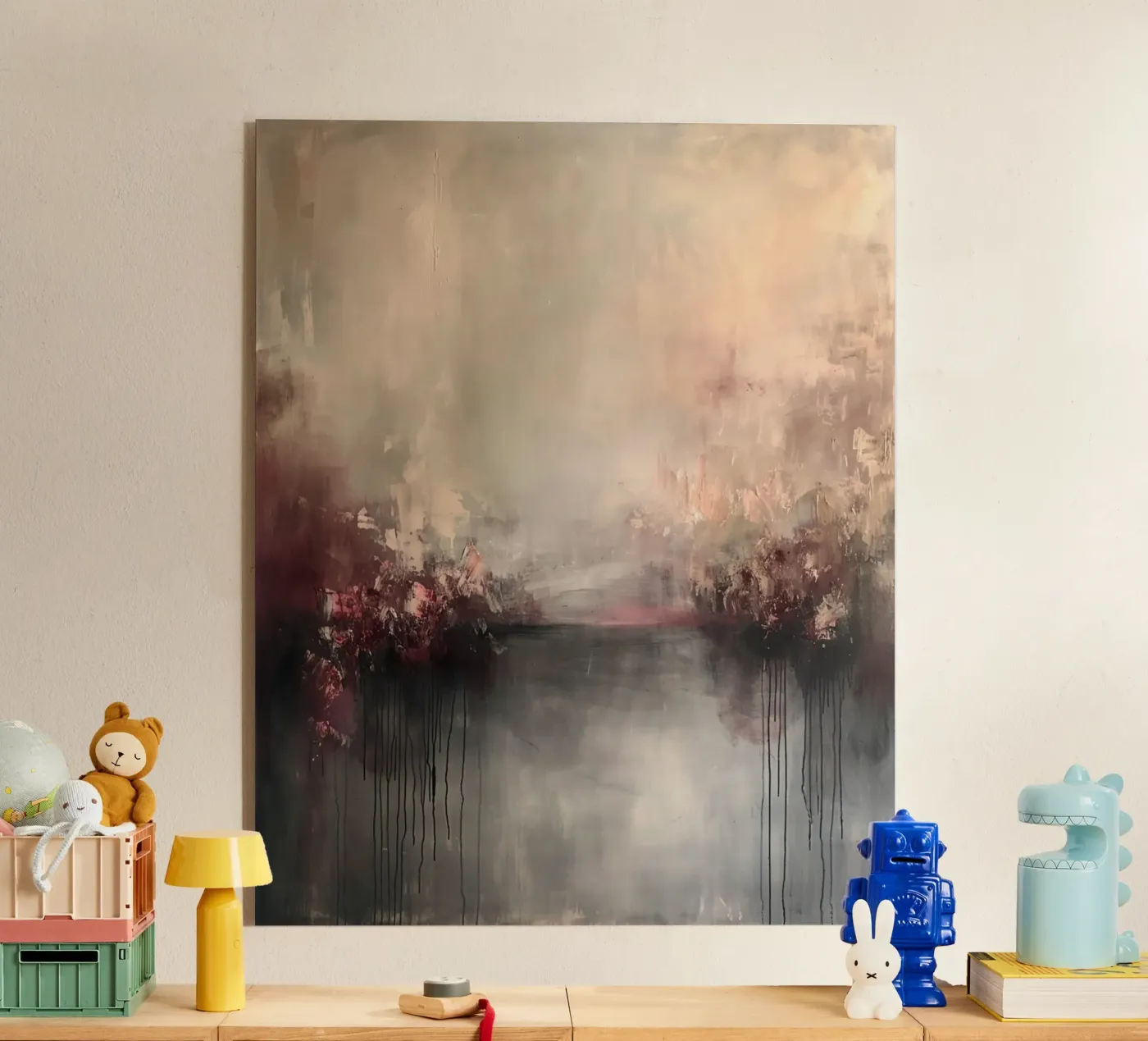 Quiet Divide Acryl-Glas von Colormenta