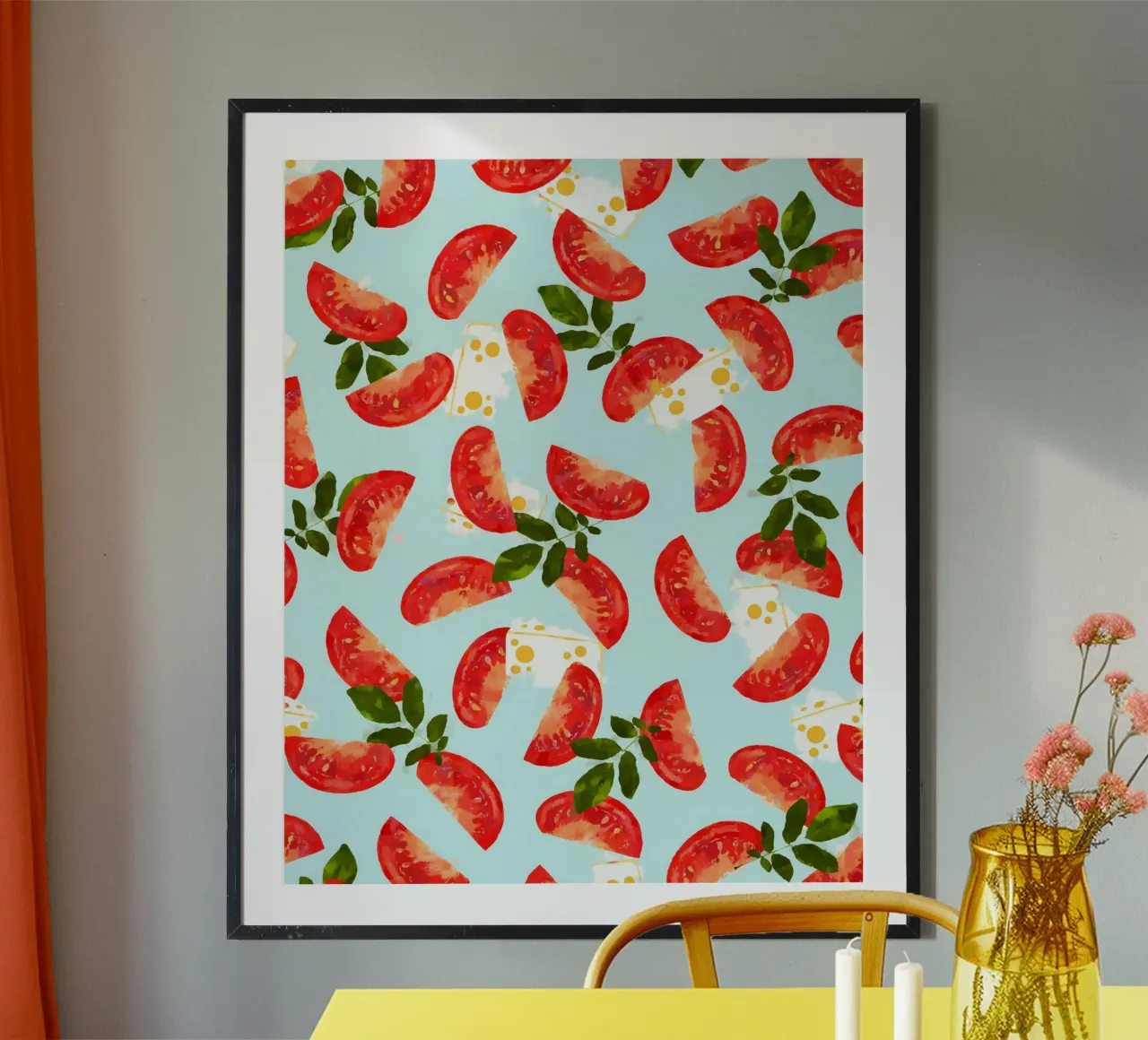 Caprese poster da 83oranges.com