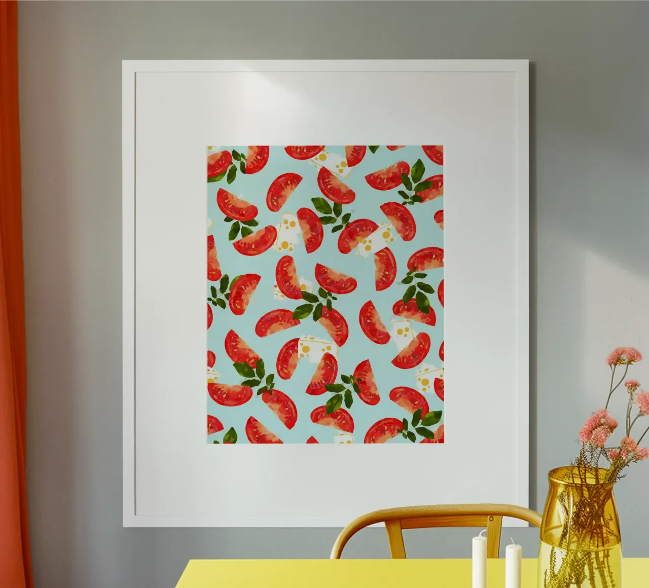 Caprese poster da 83oranges.com