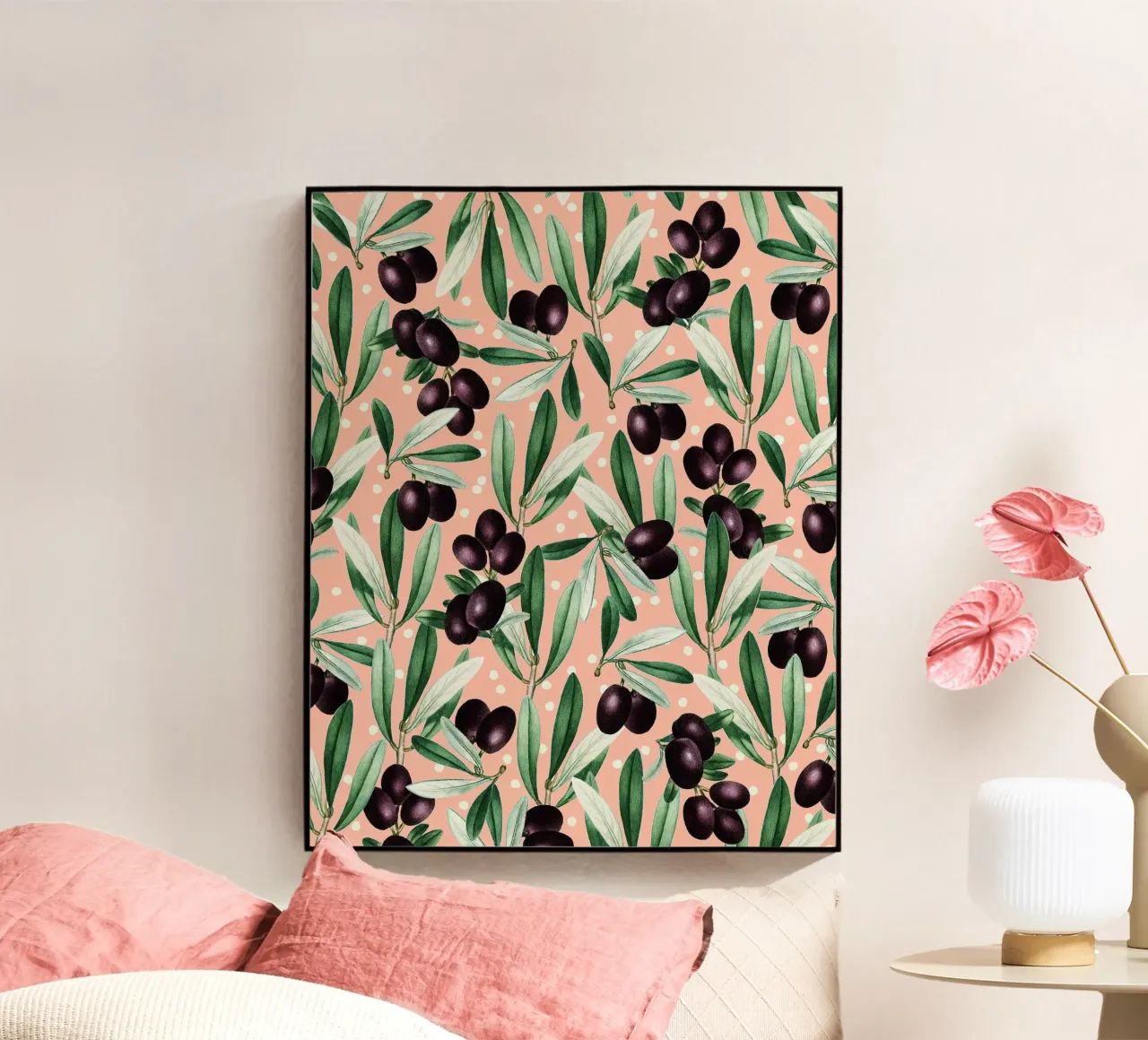 Zure druiven acryl van 83oranges.com