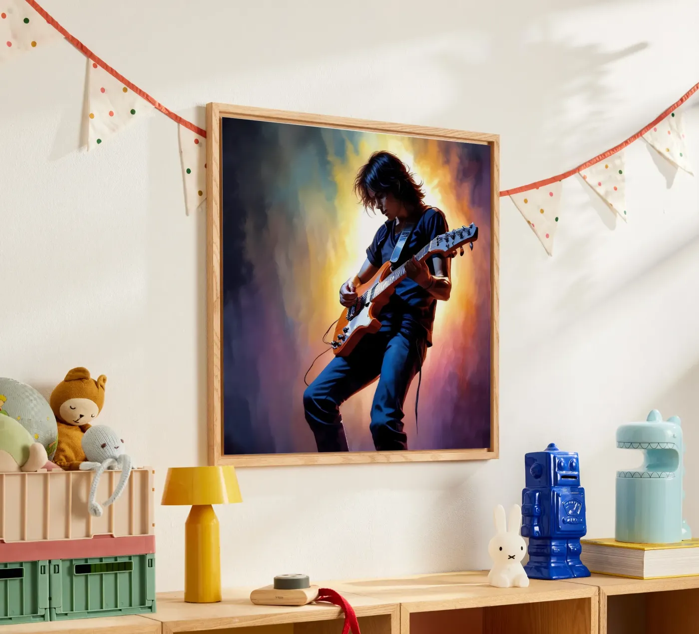 Young guitarist plexiglass da Piccola Serenata