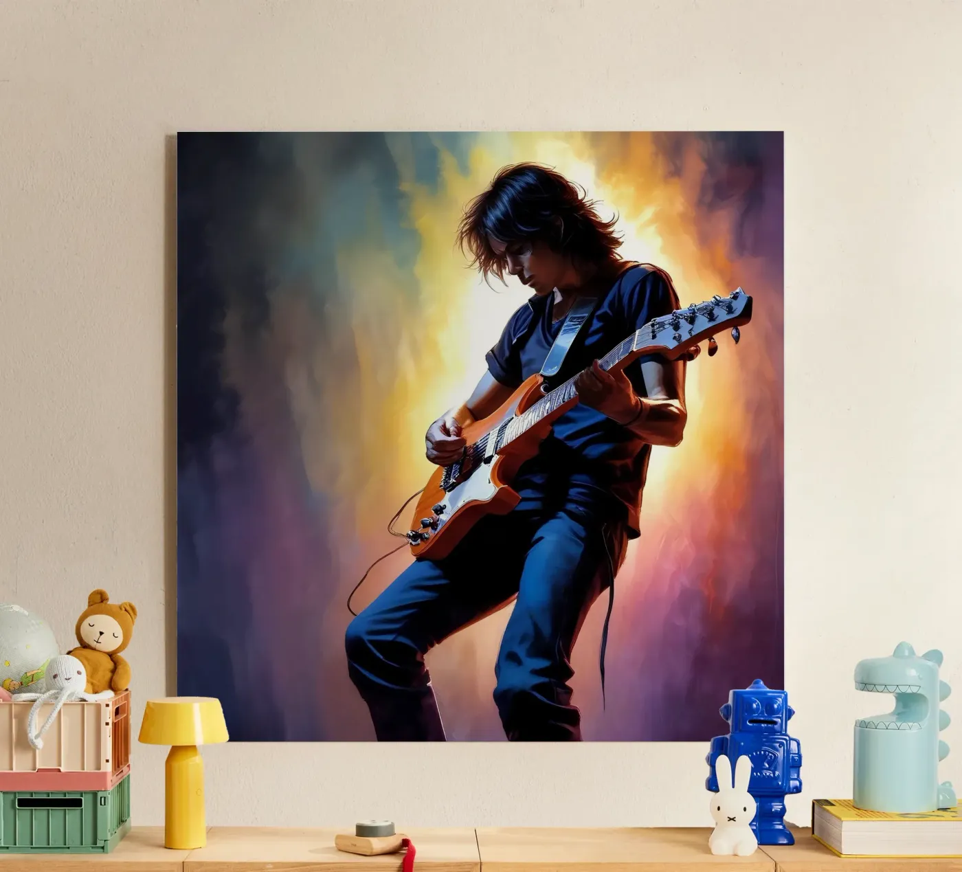 Young guitarist plexiglass da Piccola Serenata