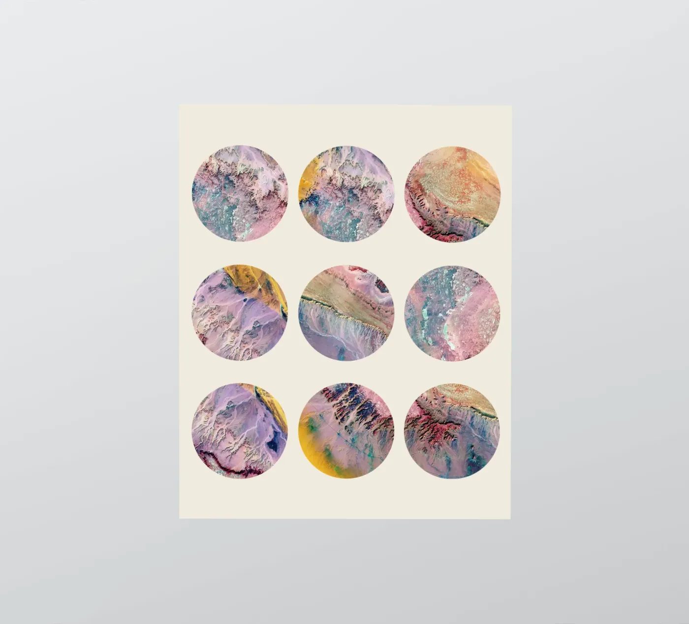 Texture Study 102 sticker by 83oranges.com
