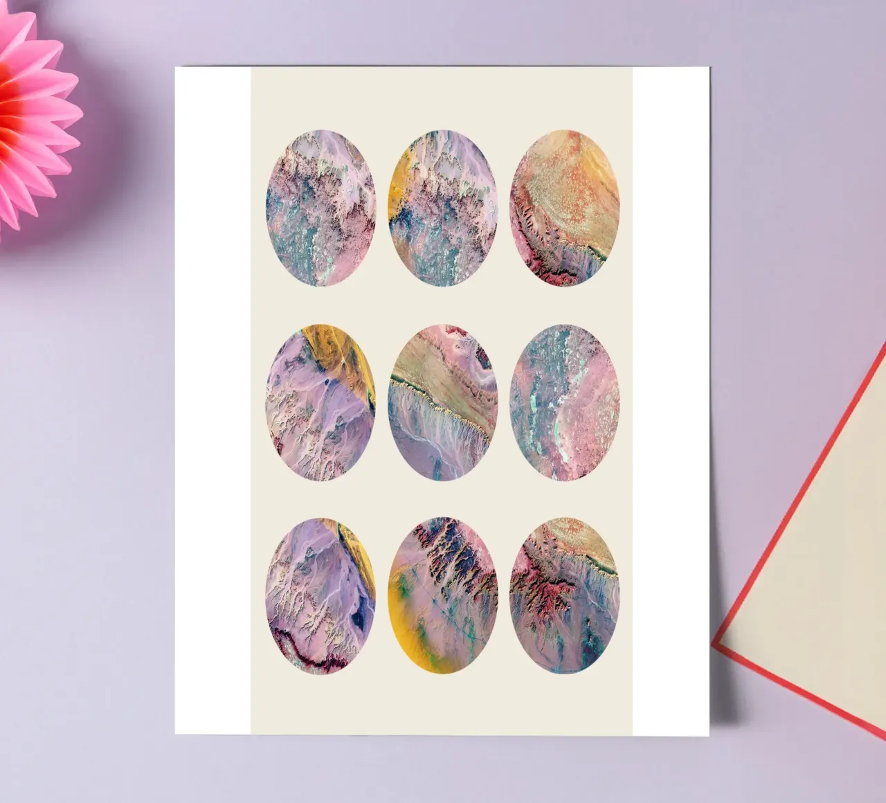 Texture Study 102 sticker sheet by 83oranges.com