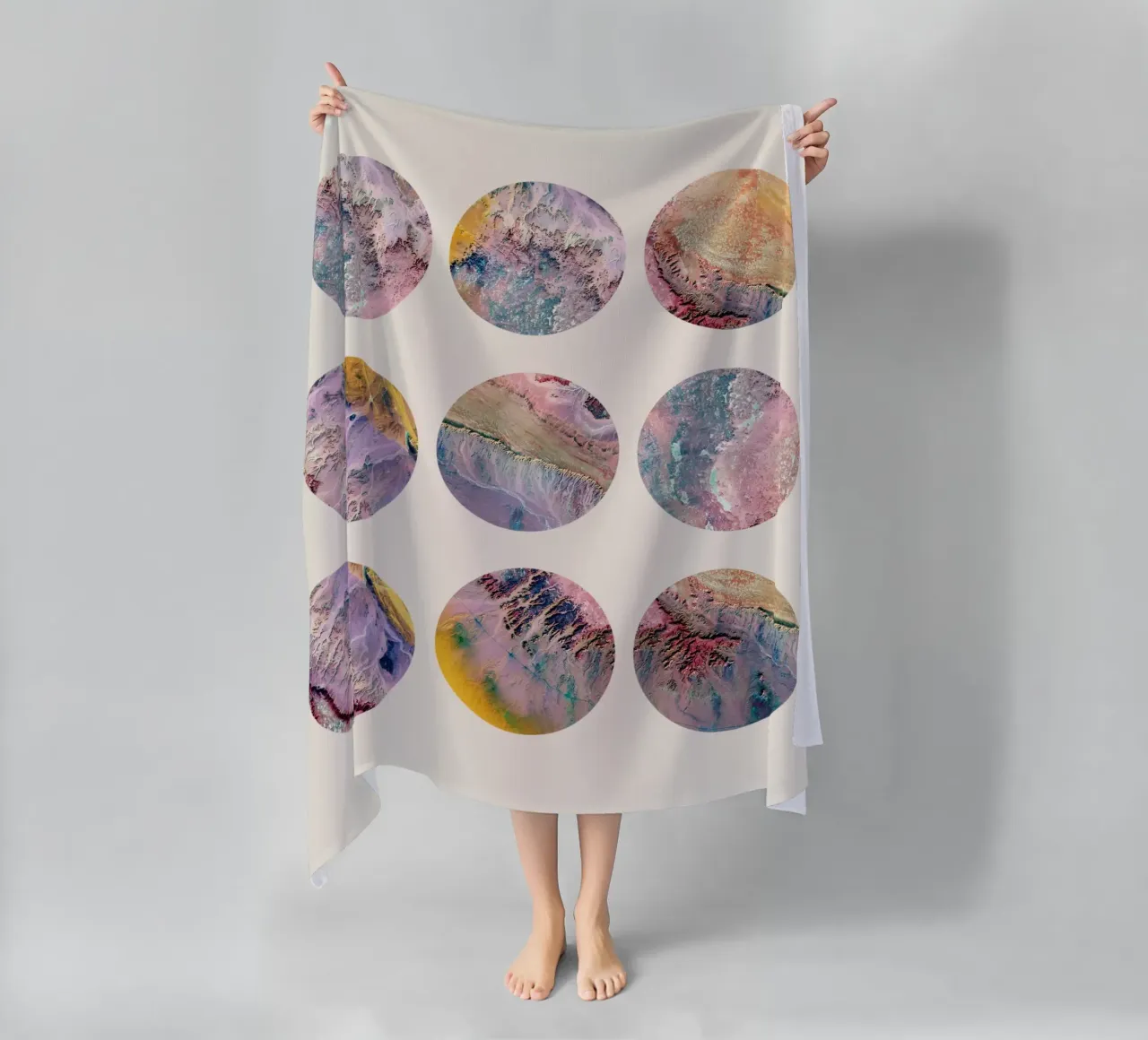 Texture Study 102 beach towel by 83oranges.com