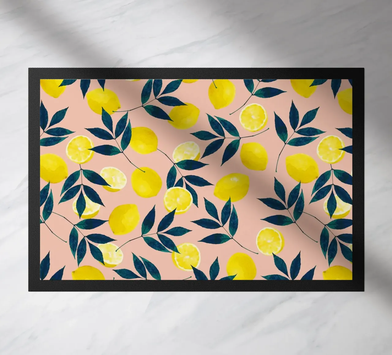 Lemony Goodness doormat by 83oranges.com