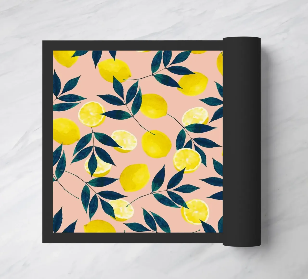 Lemony Goodness doormat by 83oranges.com