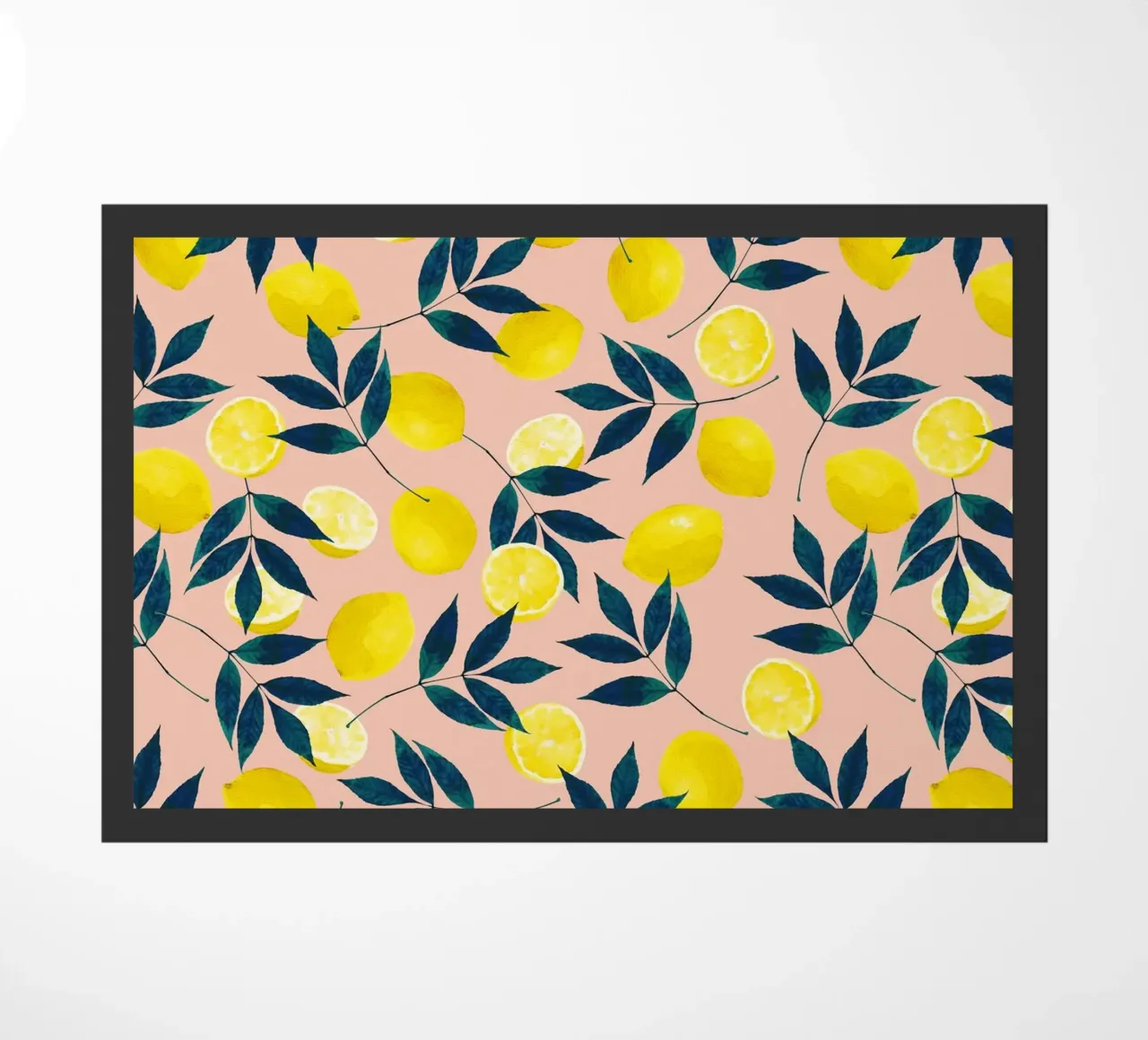 Lemony Goodness doormat by 83oranges.com