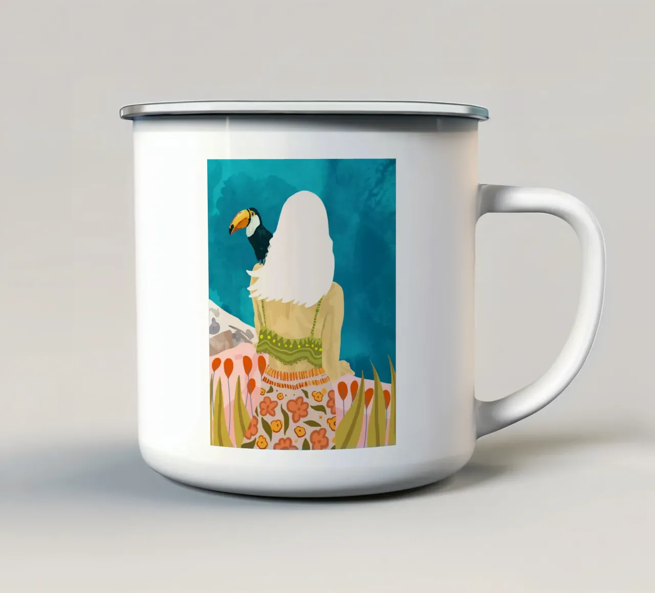 Desiderio tazza in smalto da 83oranges.com