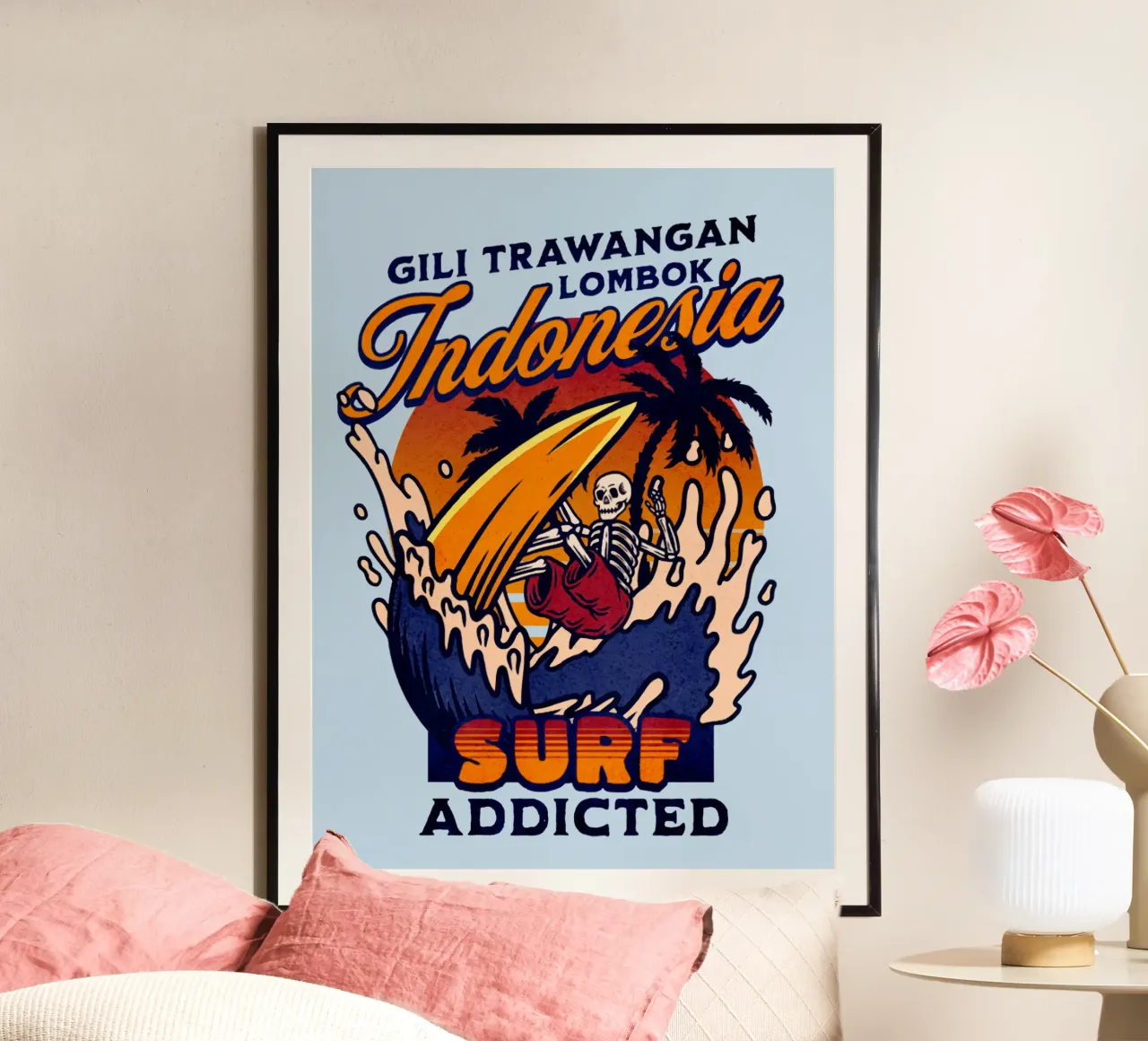 Gili Trawangan poster da Gunawan Rb