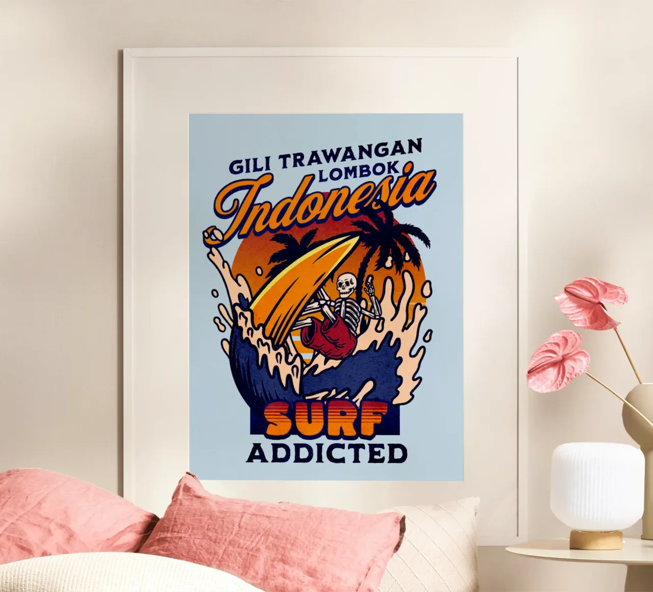 Gili Trawangan poster da Gunawan Rb